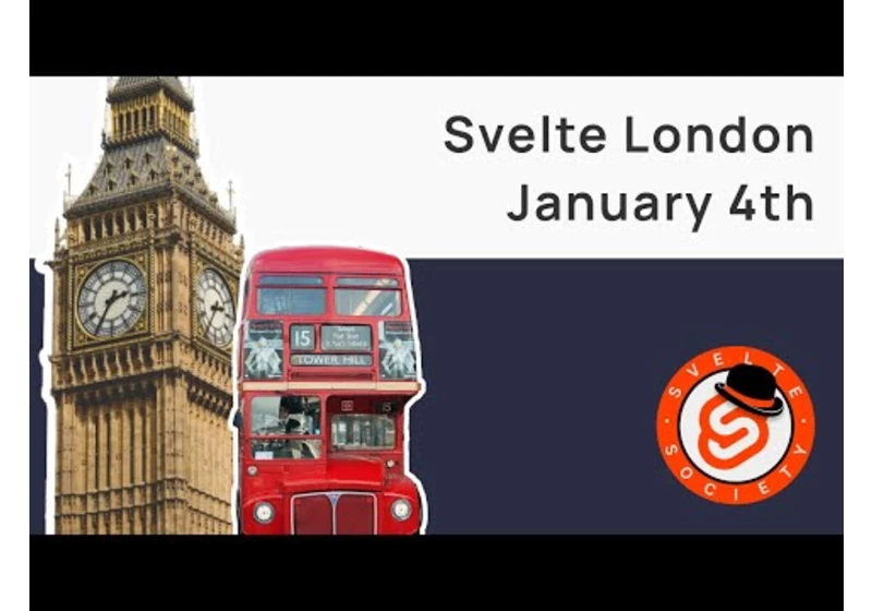 Svelte London - January 2024