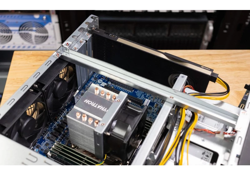  Enthusiast arms 12-slot NVMe NAS with an Nvidia RTX GPU to run local ChatGPT 