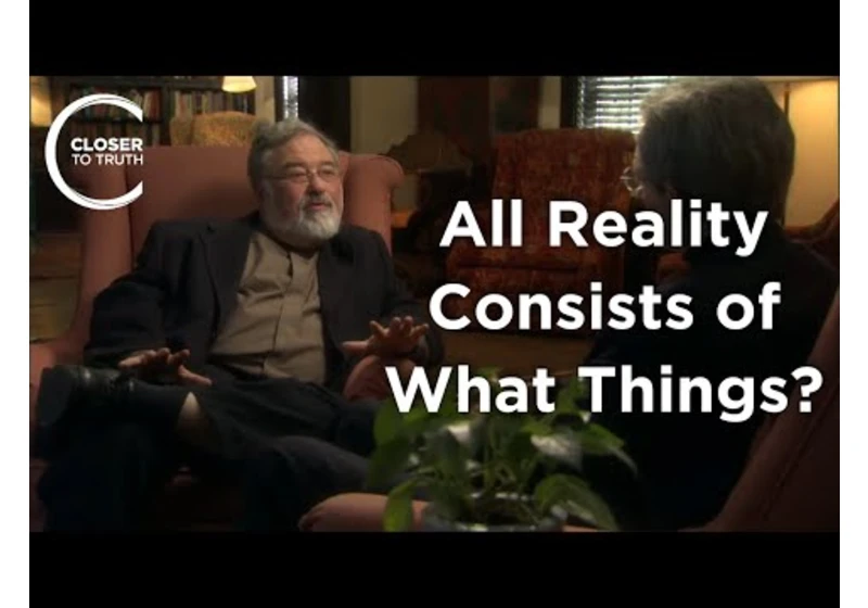 George Lakoff - All Reality Consists of What Things?