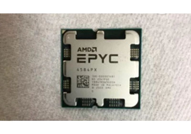  AMD's server CPUs arrive on mainstream PC motherboards — EPYC 4004 CPUs with 3D V-Cache for AM5 platform already on sale at eBay 