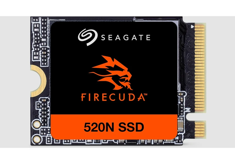 Seagate Lists FireCuda 512N SSDs for Handheld Consoles and Compact PCs