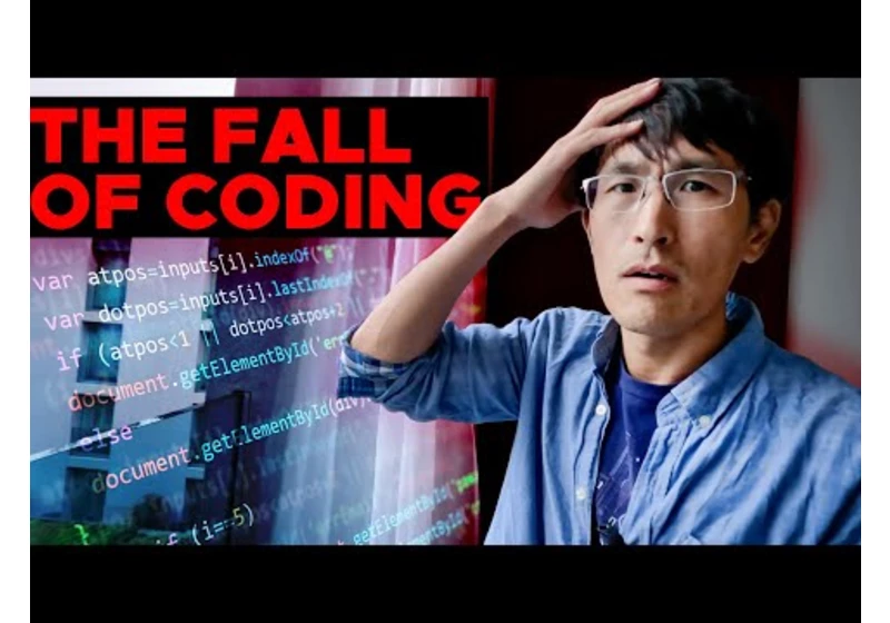 The Fall of Coding... is programming dead in 2023?