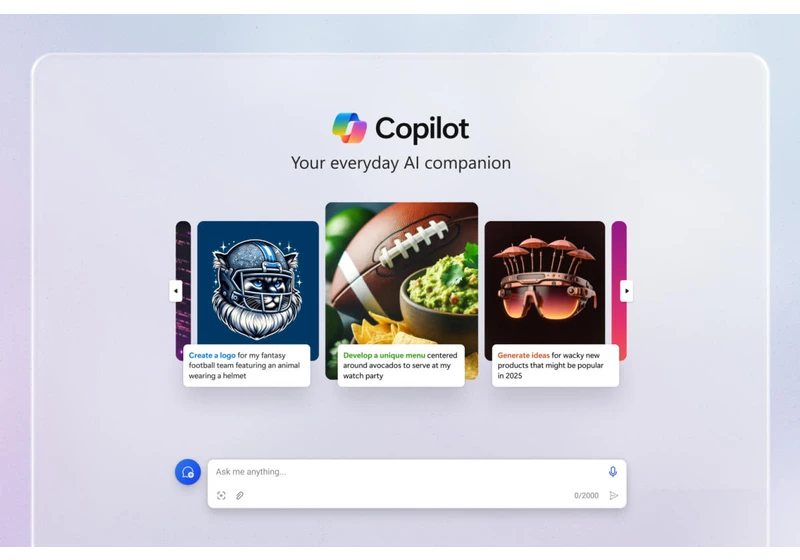 Microsoft redesigns Copilot for the web and mobile