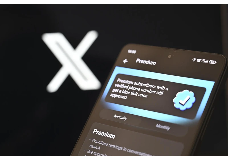 X let terrorist groups pay for verification, report says