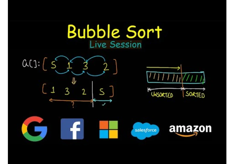 Bubble Sort algorithm