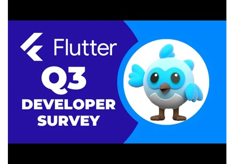 Flutter Q3 2022 survey: a quick summary