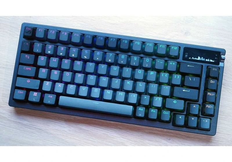 Asus Azoth keyboard review: Crazy customization ruined by software