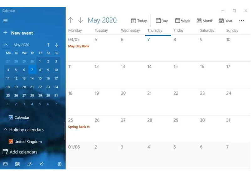 Windows Calendar app is crashing after the latest update