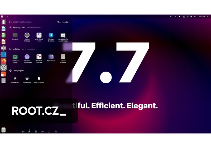 Fedora 38 plánuje přechod na UKI, vyšlo Unity 7.7 s novým designem