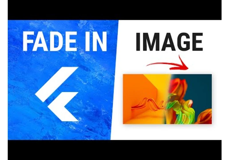 Flutter FadeInImage Widget