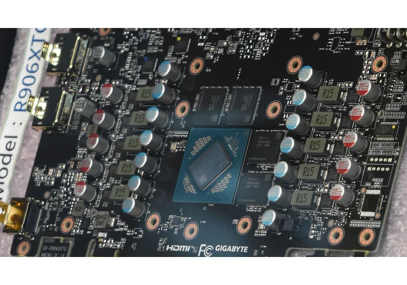 Stray AMD RX 9060 XT PCB photo emerges from Gigabyte factory tour