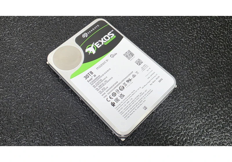  Seagate Exos M 30TB HDD review: laser-powered HAMR recording tech revitalizes the enterprise HDD market 