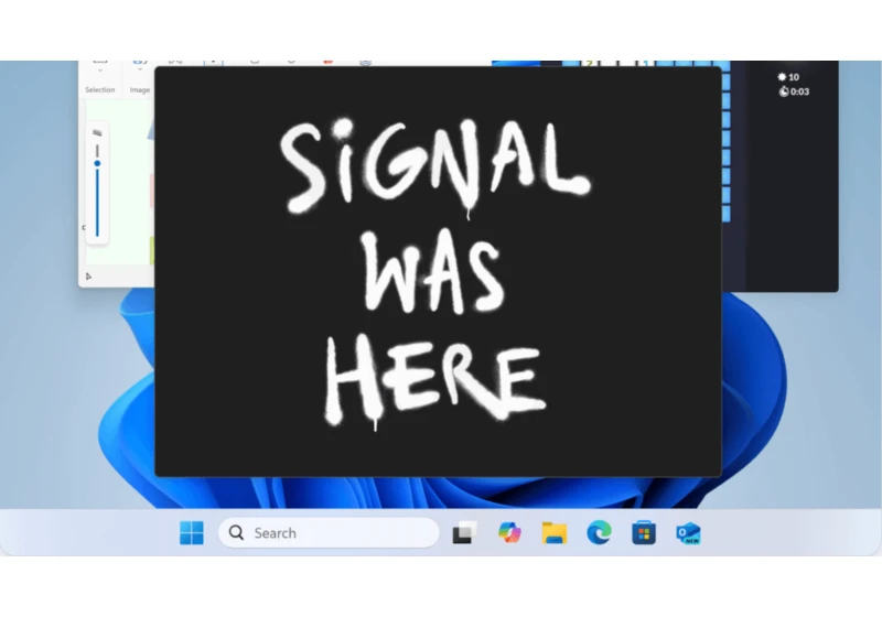 Signal blocks Windows Recall’s all-seeing AI screenshots with a clever DRM hack