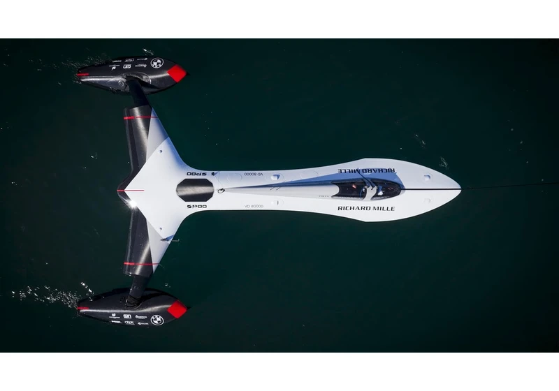 Piloting the Kite-Powered Sailboat Aiming to Be World's Fastest