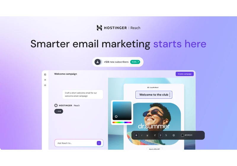 Our favorite web hosting company just launched an email marketing service as it takes on Mailchimp, Omnisend, and others