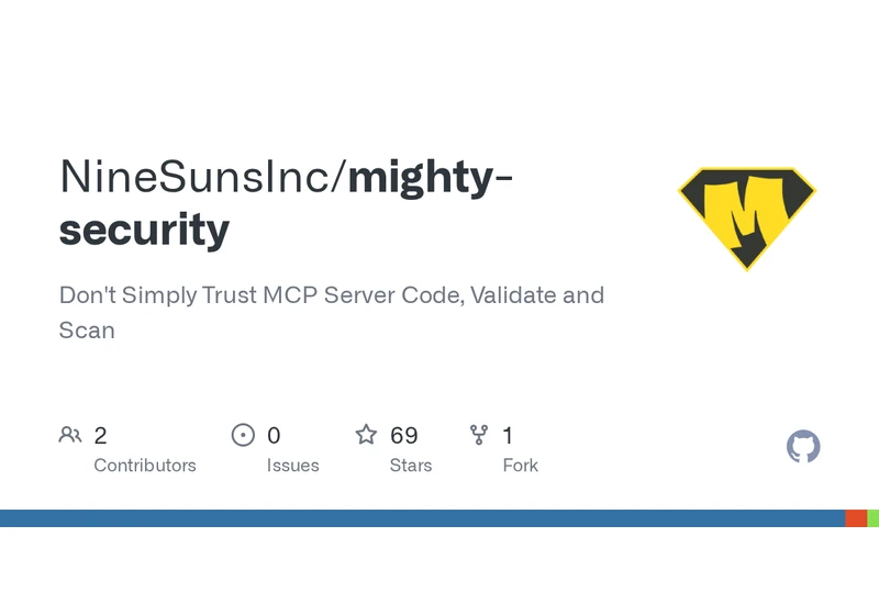 Show HN: MCP Security – Don't Blind Trust, Verify