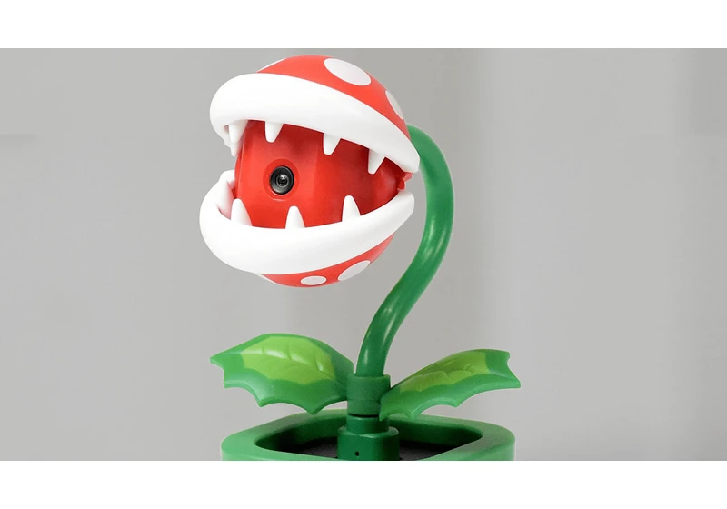 The HORI Piranha Plant camera for Switch 2 drops to $40