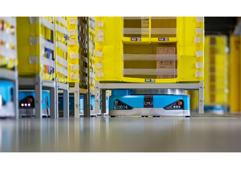 Amazon now has a million robots on its floors - and they're now close to outnumbering human workers