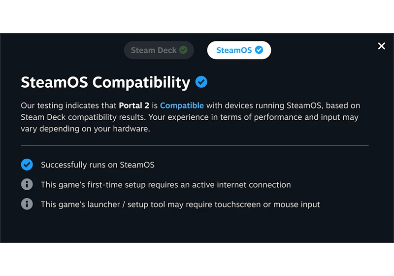 Valve made a Steam Deck Verified program for things that aren't Steam Decks
