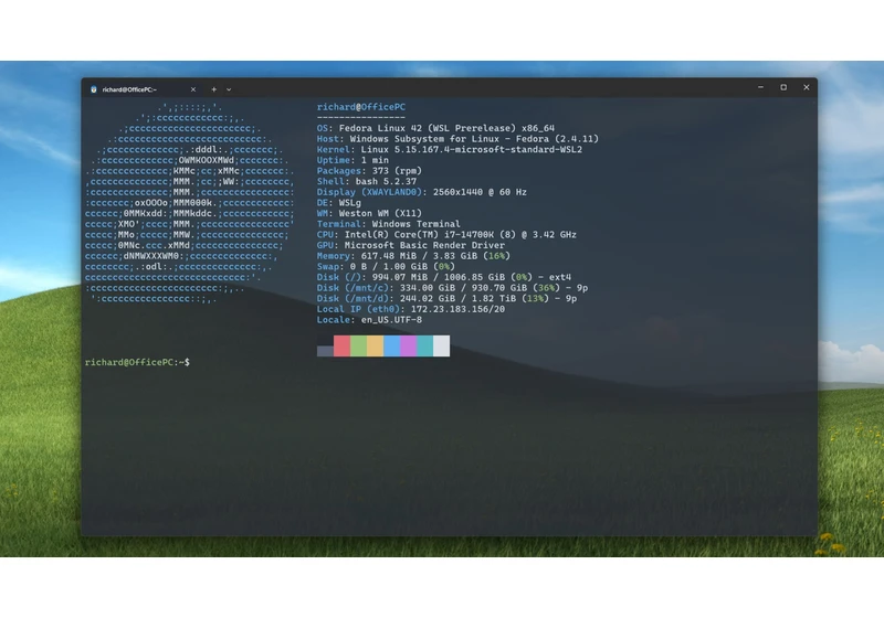 Microsoft reminds us of another big name supporting WSL that you can now use