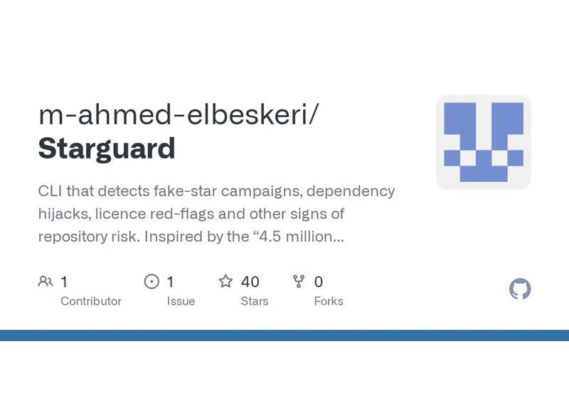 Show HN: CLI that spots fake GitHub stars, risky dependencies and licence traps