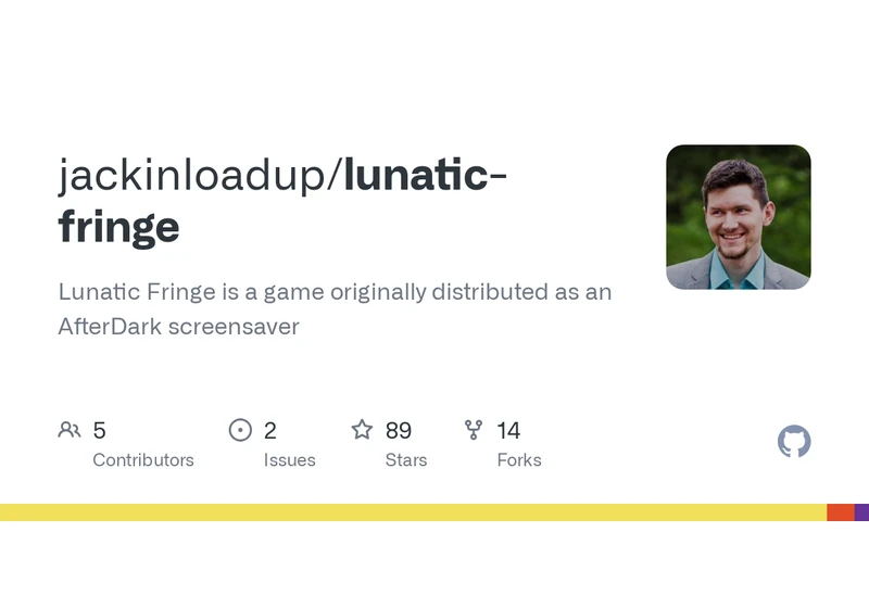 Lunatic Fringe is a game originally distributed as an AfterDark screensaver