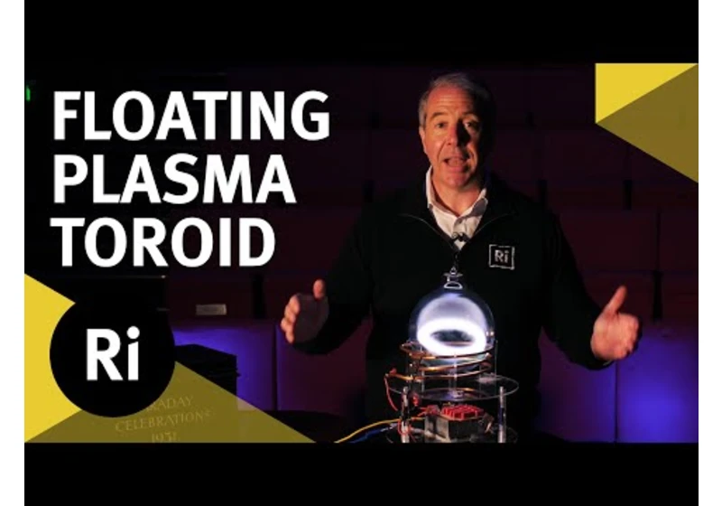 Floating plasma toroid - with David Ricketts