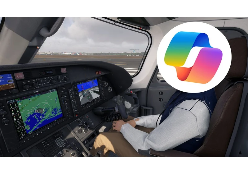 Microsoft Flight Simulator 2024 missed an obvious 'Copilot' opportunity to replace its robotic voices with my favorite AI assistant