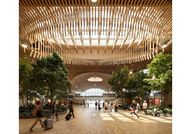 Portland Airport Grows with Expansive Mass Timber Roof Canopy