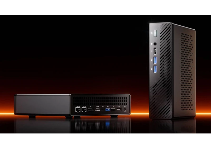 Build your own super mini PC with this $338 AMD AM5 barebone workstation that has OCuLink, two 2.5Gb LAN ports and can drive four 8K monitors once you add a GPU to its dock