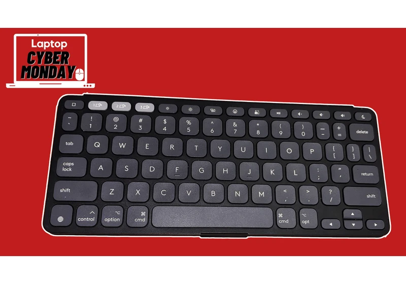 If my house were on fire, I'd grab this keyboard — it's on sale for Cyber Monday