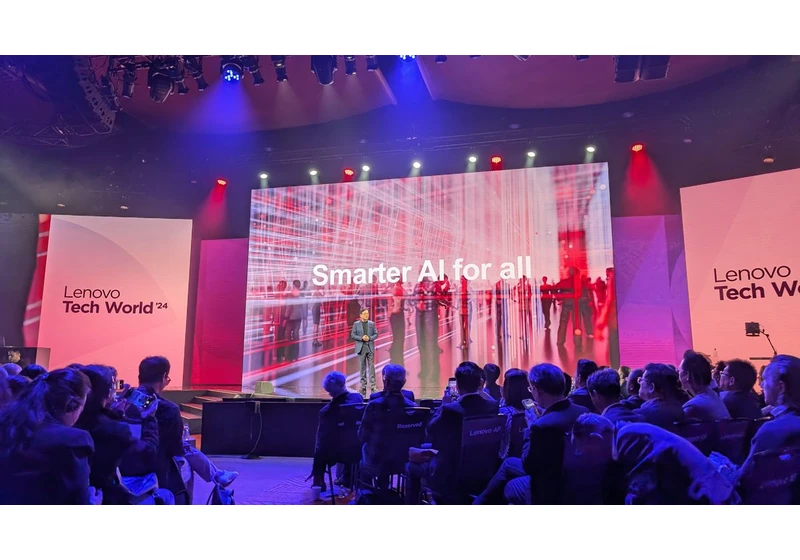 Lenovo CEO - get ready for a new era of hybrid AI for all