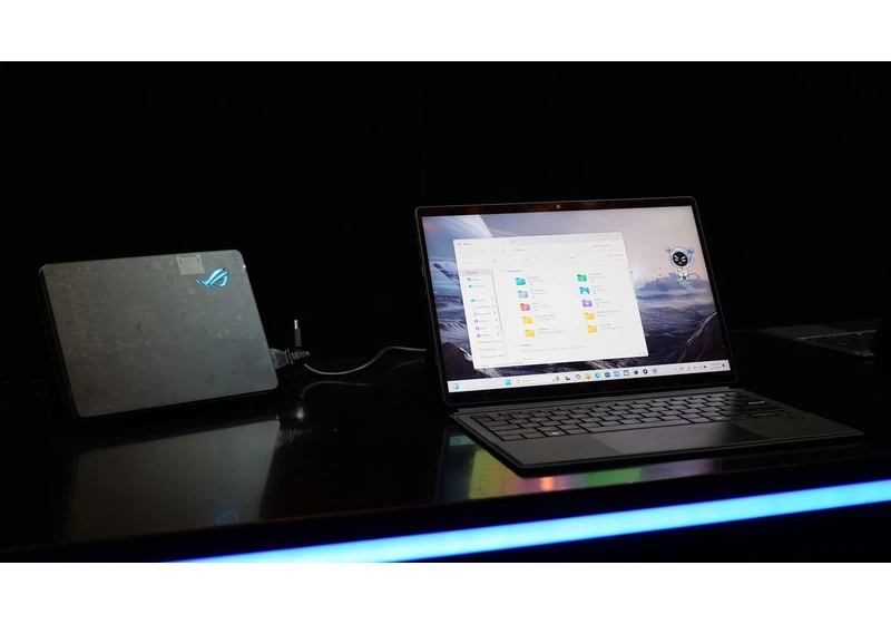 The Asus ROG XG Mobile eGPU is the Best Thunderbolt 5 accessory at CES 2025