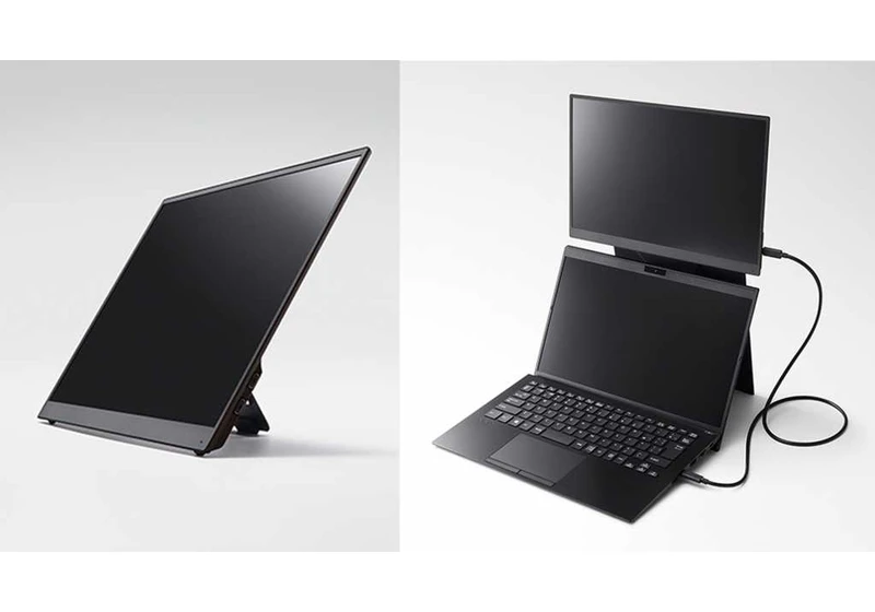 Vaio’s new portable monitor weighs just 0.72 pounds