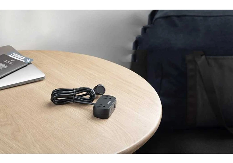 Anker’s compact $10 USB power strip is an essential travel accessory