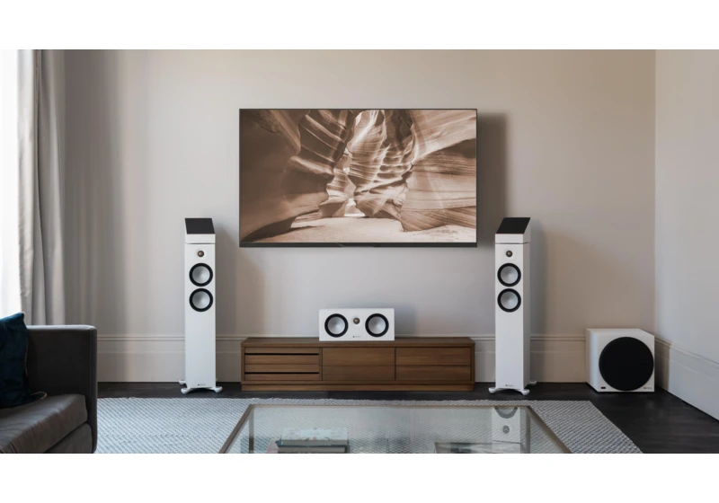 These new speakers from a hi-fi great are a well-priced step-up for either Dolby Atmos home theater sound or just better music 