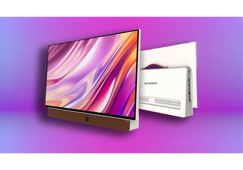 This Portable TV Turns My Patio Into a Full-Blown Entertainment Hub, and It's on Sale for Prime Day