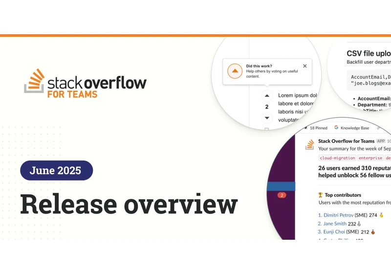 Smarter teams, brighter insights: Stack Overflow for Teams Business summer bundle
