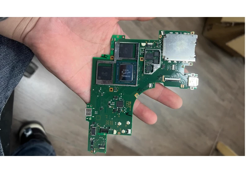  Nintendo Switch 2 motherboards with chips are already available for $124 in China — PCBs sourced directly from the production line 