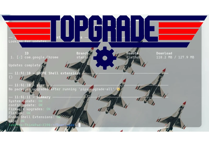 I use one simple tool to update my Linux OS and all of its software in minutes — Topgrade auto-detects and updates all of of my system via one command