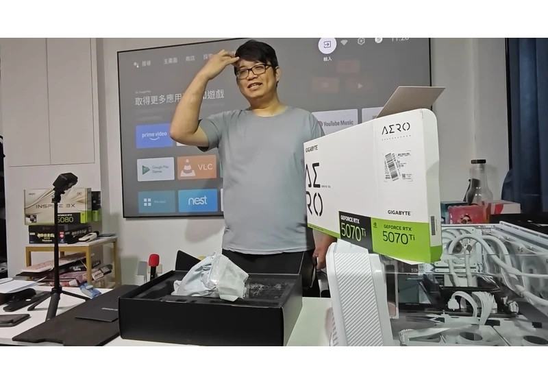  Nvidia RTX 5070 Ti bought from Amazon had the box contents swapped for bag of suspicious white powder — PC hardware enthusiast bamboozled by Amazon just days after ordering a 5090 with no GPU core, finds salt instead 