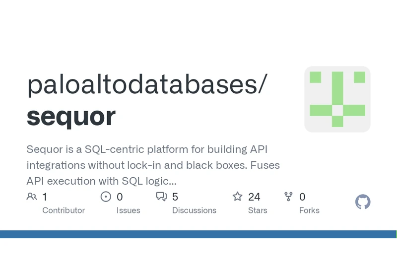 Build API integrations with SQL and YAML – no SaaS lock-in, no drag-and-drop UIs