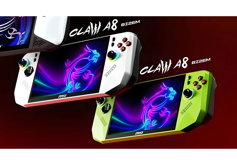 MSI's new handheld houses AMD Z2 Extreme instead of Intel Core Ultra and its actually available in a color other than white or black