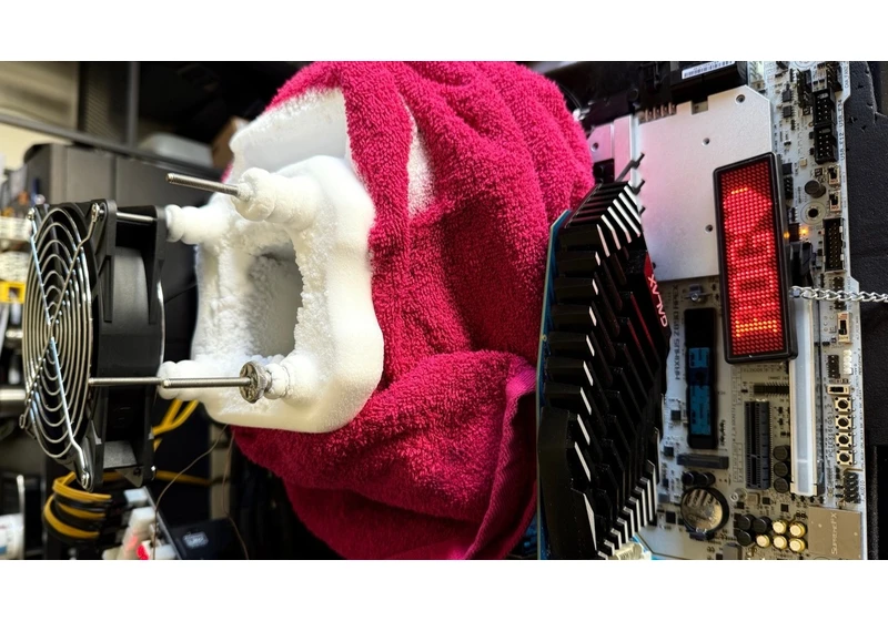  G.Skill sets new 12,872MT/s DDR5 memory overclocking world record with bl4ckdot — blazing frequencies delivered by liquid nitrogen, using Intel Core Ultra 9 285K and ROG Maximus Z890 Apex motherboard 