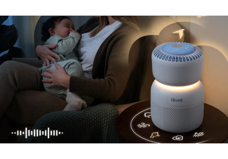 Levoit's new air purifier-sleep aid combo is designed for children, but it looks so soothing I'd quite like one myself