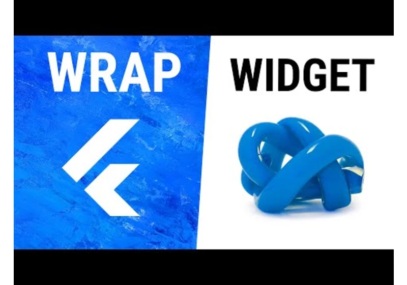 Flutter Wrap Widget