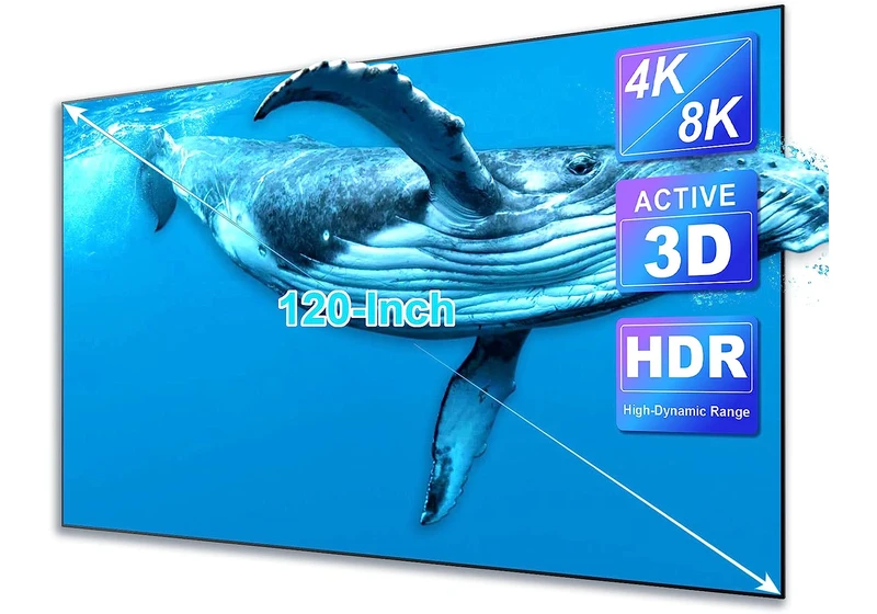 WEMAX’s 120-inch Projector Screen has been hit with a massive Prime Day discount