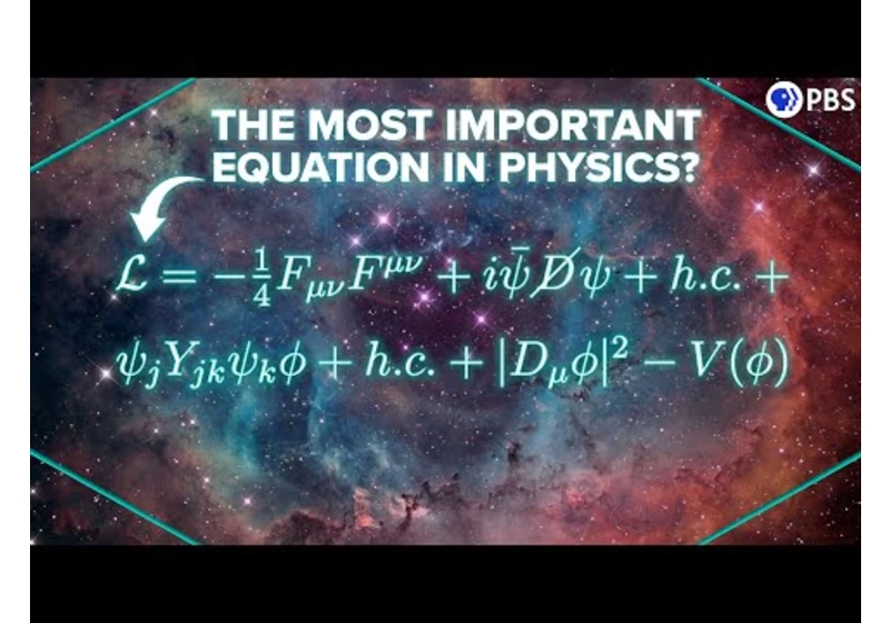 The Equation That Explains (Nearly) Everything!