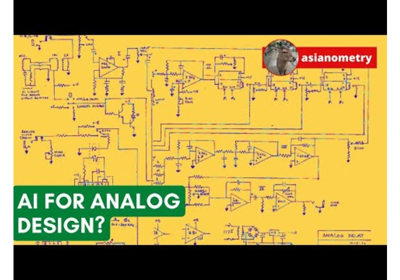 Analog Chip Design is an Art. Can AI Help?