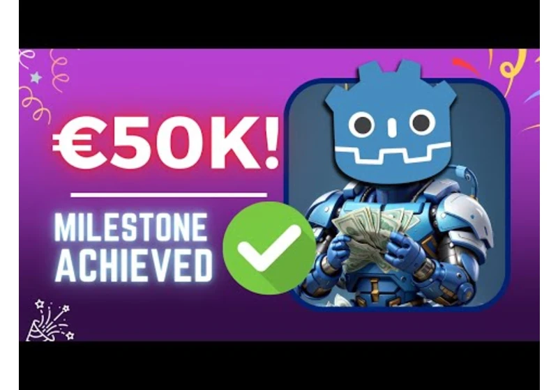 Godot hits €50K!! What's next?